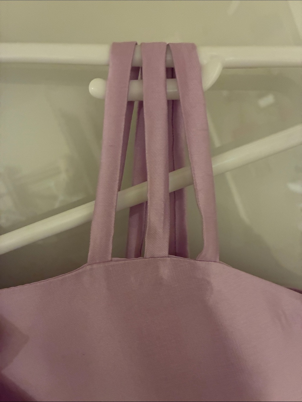 Rare Editions Lavender One-Shoulder Bow Party Dress - Picture 3 of 5